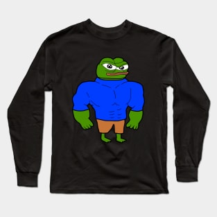 Swole Pepe Buff Apu Long Sleeve T-Shirt